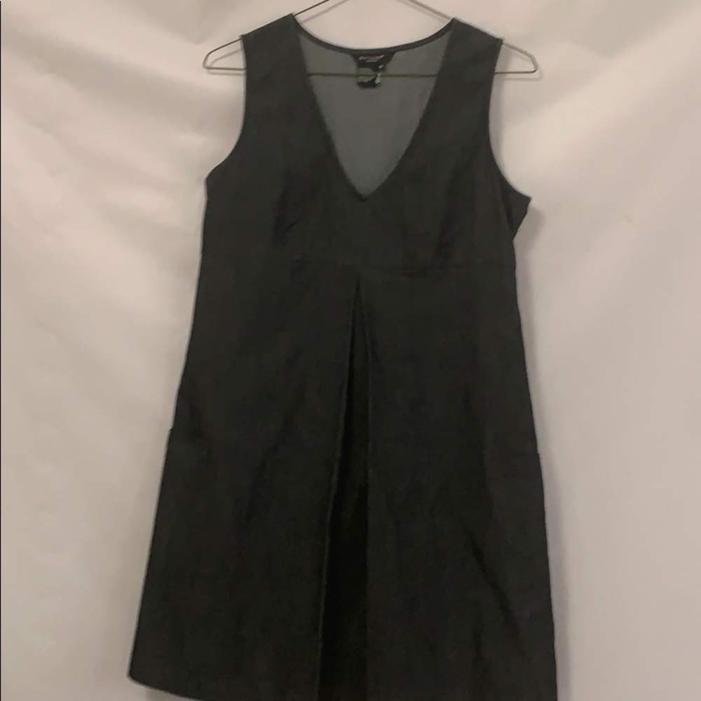SANDRO SPORTS WEAR DEMIN  ARMLESS DRESS SZ 8